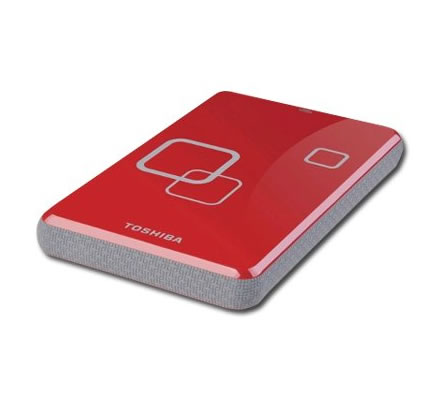 Toshiba Disco Duro Art3-25 Inch - 500gb Rojo